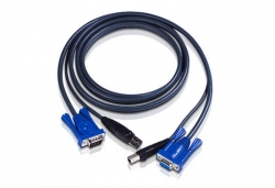 2L-5003U — КВМ-кабель с интерфейсами USB, VGA (3м)