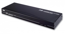 VS0116-AT-G — 16-портовый VGA-видеразветвитель (video splitter) с поддержкой звука.