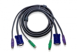 2L-1003P/C — КВМ-кабель с интерфейсами PS/2, VGA (3м)