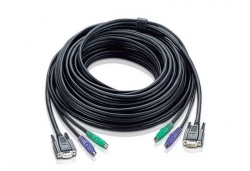 2L-1010P/C — КВМ-кабель с интерфейсами PS/2, VGA (10м)