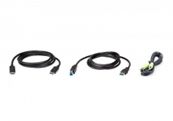 2L-7D02UDPX3 — Комплект кабелей KVM USB DisplayPort 2 м