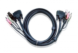 2L-7D02UD — КВМ-кабель с интерфейсами USB, DVI-D Dual Link (1.8м)