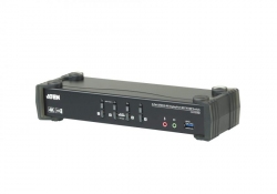CS1924M-AT-G — 4-портовый, USB 3.0, DisplayPort, KVMP™-переключатель с поддержкой 4K и MST (KVMP Switch)