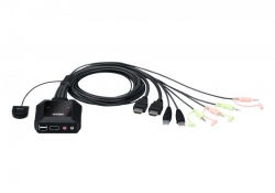 CS22H-AT — 2-портовый 4K HDMI, USB, KVM-переключатель