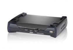 KE6900R-AX-G — Приемник KVM-удлинителя KE6900 с передачей сигналов по TCP/IP (в среде LAN L2), поддержкой 1-го монитора и интерфейсами USB, DVI-I, аудио, RS-232