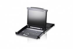 CL1008M-ATA-RG — 8-портовый PS/2, VGA, KVM-переключатель с ЖК-дисплеем Slideaway