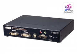 KE6940AT — DVI-I KVM-удлинитель с доступом по IP и поддержкой двух дисплеев (передатчик)