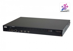 SN0148CO-AX-G — 48-портовый консольный сервер с двумя блоками питания/LAN для подключения устройств с последовательным интерфейсом